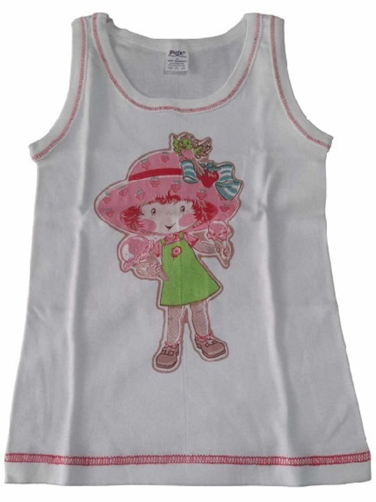 Bozer Kinder Unterhemd Tank-Top Weiß 1Stück