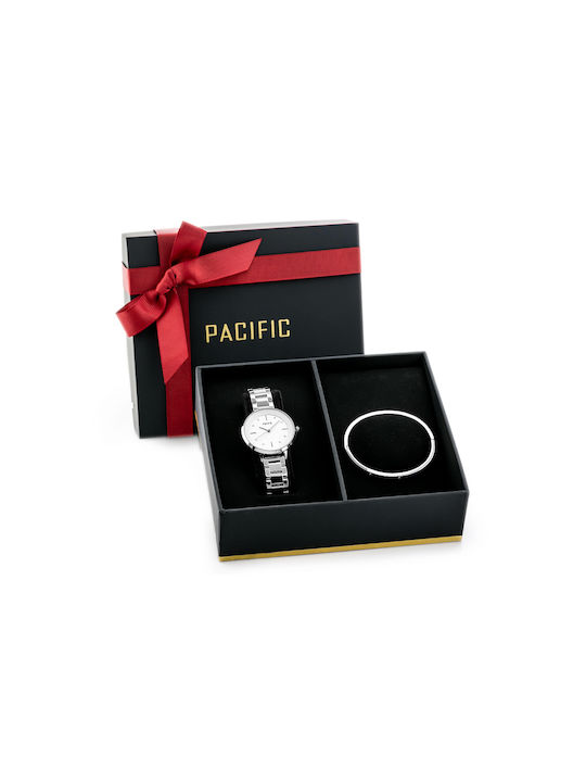 Pacific Watch with Metal Bracelet