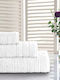 Casa Colori Bath Towel Set 3pcs White Weight 550gr/m²