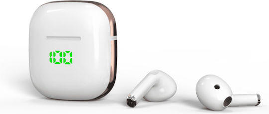 Blaupunkt BLP4899-158 Earbud Bluetooth Handsfree Căști cu Carcasă de Încărcare Rose Gold