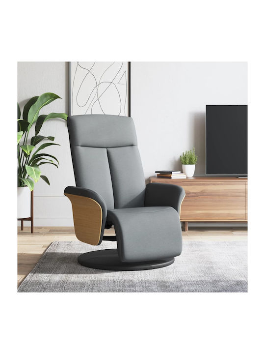cu Puf Gri deschis 79x87x104.5cm