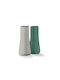 Joseph Joseph Set Manual Râșnițe Condimente Ceramice în Culoare Verde 1buc