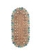 Silk Fashion 1780 Rug Rectangular Summer from Jute Light Blue