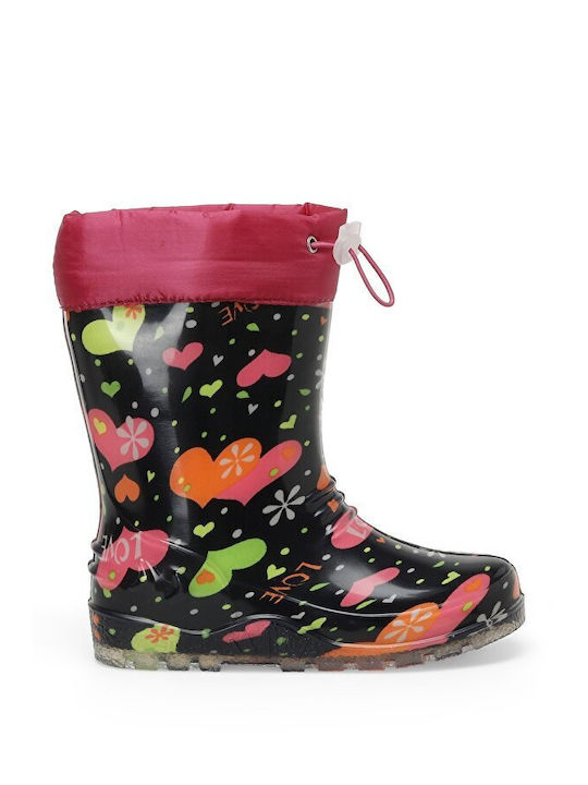 Gezer Kids Wellies with Internal Lining Pink