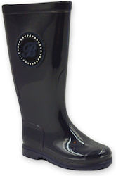 Blumarine Kids Wellies Navy Blue Blumarine Kids Wellies Navy Blue