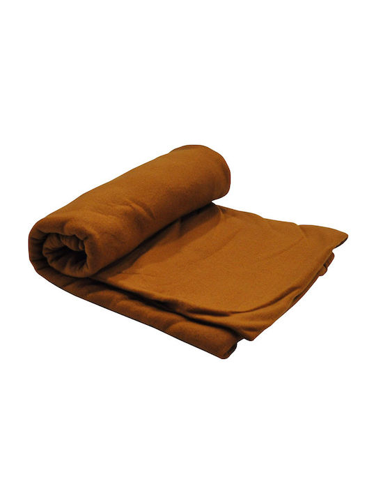 Sidirela Blanket Fleece Single 150x200cm. Coffee