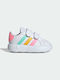 Adidas Kids Sneakers Grand Court 2.0 with Scratch White