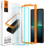 Spigen Alm Glas.tr 2-pack Gehärtetes Glas (Xperia 5 V)