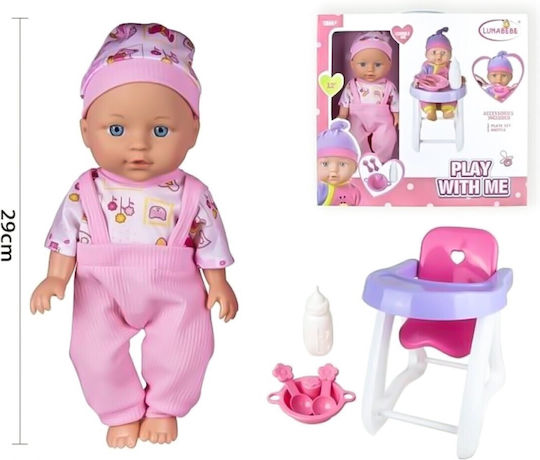 Martin Toys Σετ με Μωρό Κούκλα 29 εκ.