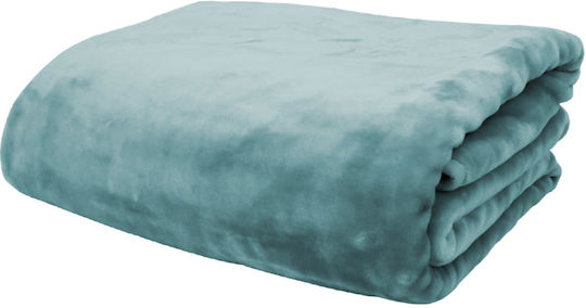 Anna Riska Velvet Blanket King Size 240x260cm Green