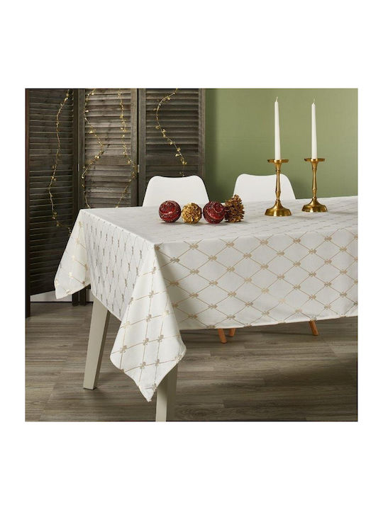 Whitegg Tablecloth White 140x220cm