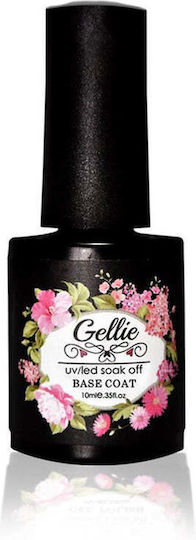Gellie Base Coat για Ημιμόνιμα Βερνίκια Rubber 10ml