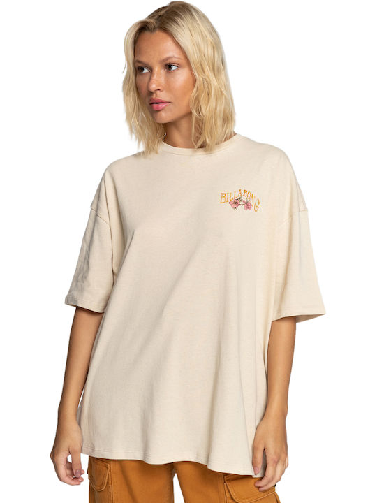 Billabong Γυναικείο T-shirt ANW/ANTIQUE WHITE