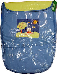 Manterol Casa Kinderwagen Fußsack Blau