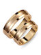 Paraxenies Ehering aus Gelb Gold 14K