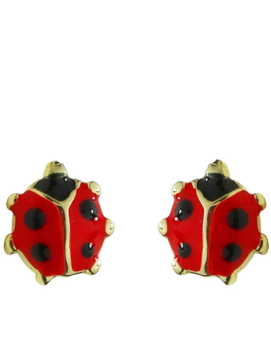 Детски Обеци Studs от Злато 14K
