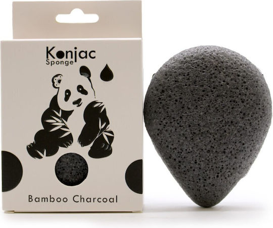 Ancient Wisdom Ancient Wisdom Konjac Gesichtsreiniger Bambusaktivkohle Träne Konjac-Schwämme