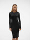 Vero Moda Midi Dress Black