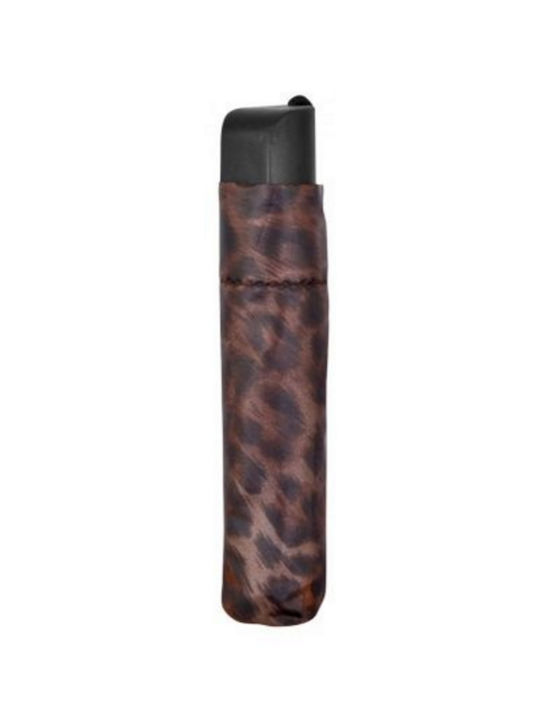 Perletti Animal Umbrella Compact Brown