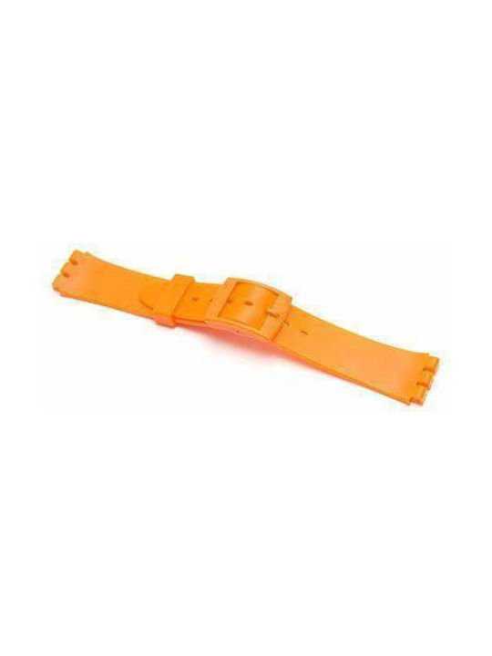 Rubber Strap Orange 17mm