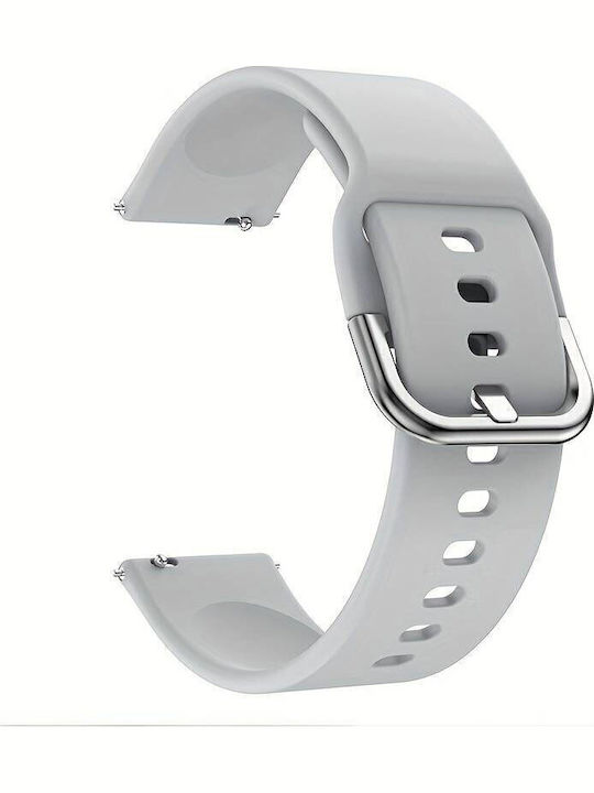 Wsshe Gummi-Armband Gray 20mm
