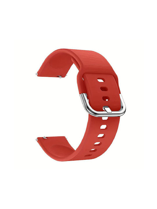 Wsshe Rubber Strap Red 20mm