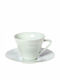 Cryspo Trio Lilium Cană Maro Din porțelan Alb 100ml