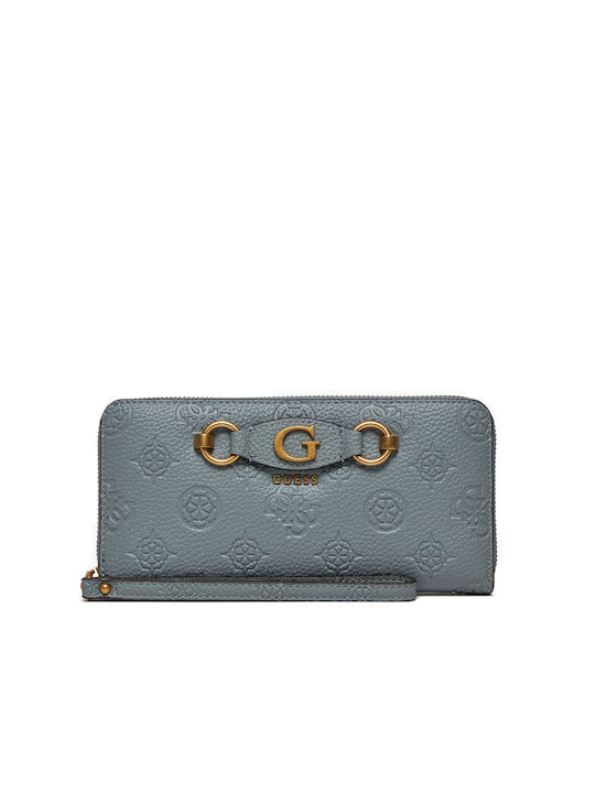 Guess Izzy Peony Large Women's Wallet Blue