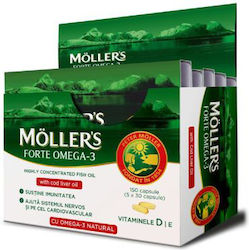Moller's Forte Omega-3 Cod Liver Oil 150 caps