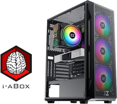 i-aBox Entry lvl v3i cRG Gaming Desktop PC (Ryzen 7-5700X/32GB DDR4/1TB SSD/GeForce RTX 4060/W11 Home)