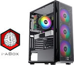 i-aBox Entry lvl v3i nRG Игрален Настолен компютър ( Ядро i5-12400F/32ГБ DDR4/1000ГБ SSD/GeForce RTX 4060/W11 Home)