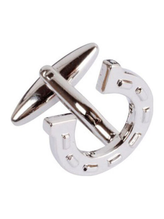 Horse Shoe Manschettenknöpfe aus Silber