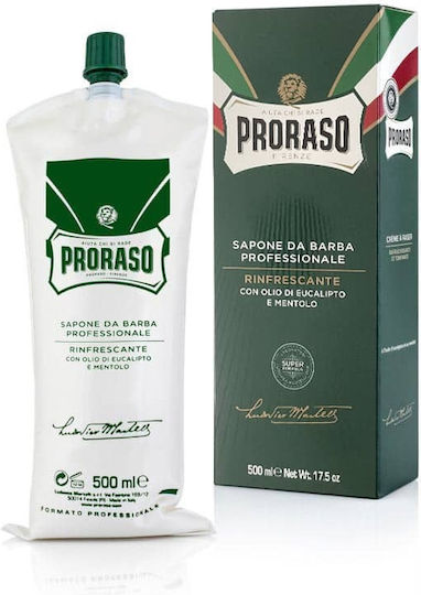 Proraso Κρέμα Ξυρίσματος Eucalyptus-Menthol 500ml