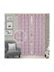 Vasilas Home Pink Grommet Curtain 140x270cm