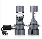 Lamps Car H4 LED 6500K Cold White 12V 160W 2pcs