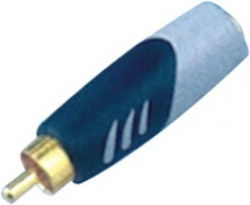 D&S 01.099.0125 RCA male σε 6.3mm female 5τμχ