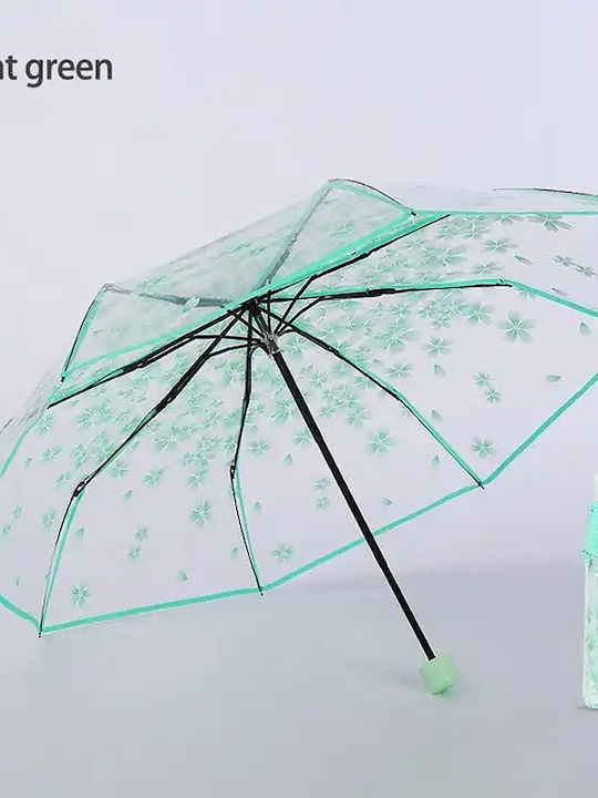 Windproof Umbrella Compact Transparent