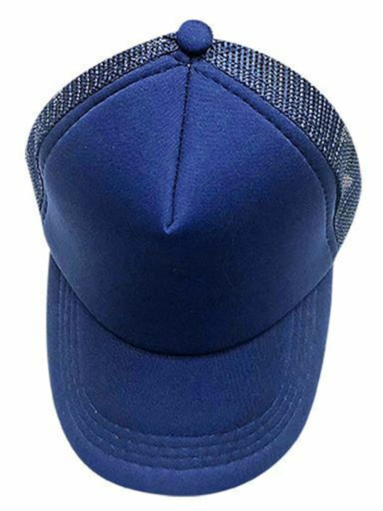 Summertiempo Kids' Hat Jockey Fabric Blue