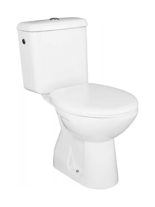 Roca Pack Floor-Standing Toilet с тоалетна чиния White