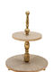 Zen Collection Wooden Dessert Tower Stand