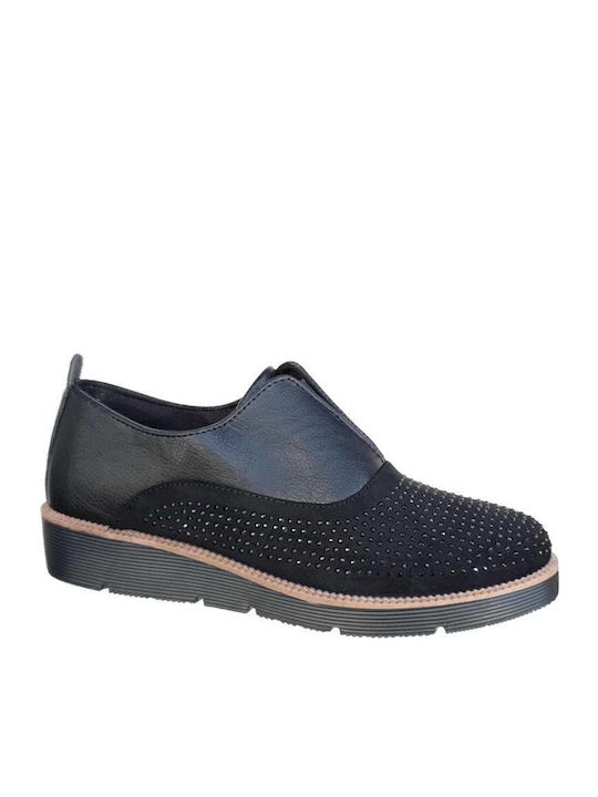 Damen Slip-Ons Schwarze