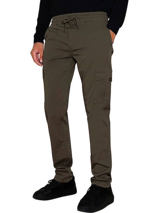 3Guys Pantaloni Elastic Khaki