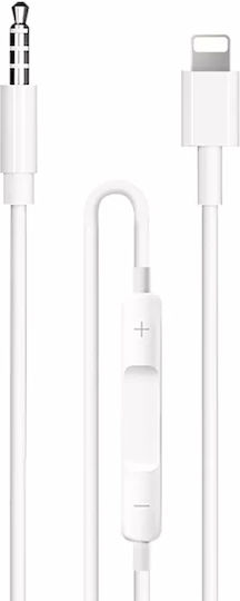 Earldom Et-aux42 Regular la Cablu Lightning Alb 1m (ET-AUX42)