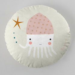 Haciendo el Indio Decorative Baby Cot Pillow White