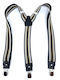 Legend Accessories Тиранти Отпечатани Black/beige