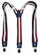 Legend Accessories Тиранти Отпечатани Black/Red/White