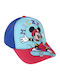 Mickey Mouse Clubhouse Kinderhut Jockey Stoff Türkis