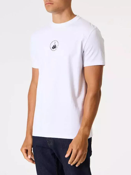 Weekend Offender Tyson Men's Short Sleeve T-shirt White.