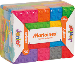 Marioinex Τουβλάκια για 1+ Έτους 60τμχ