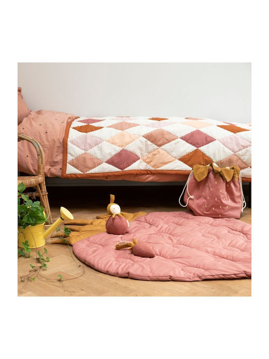 Baby Quilt Baumwolle Rose Mix 110x140cm